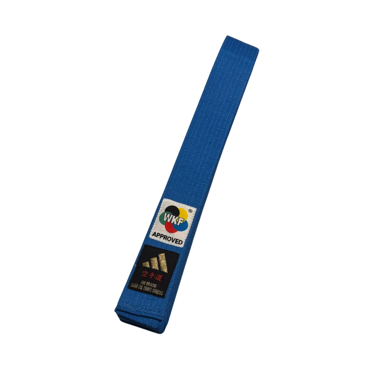adidas WKF Approved Kumite Blue and Red Belts