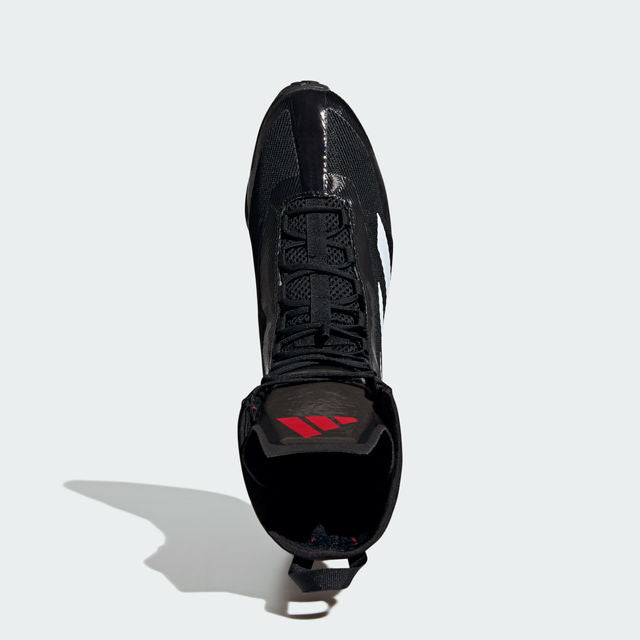 adidas Speedex Ultra Boxing Boots - Black/White/Ruby