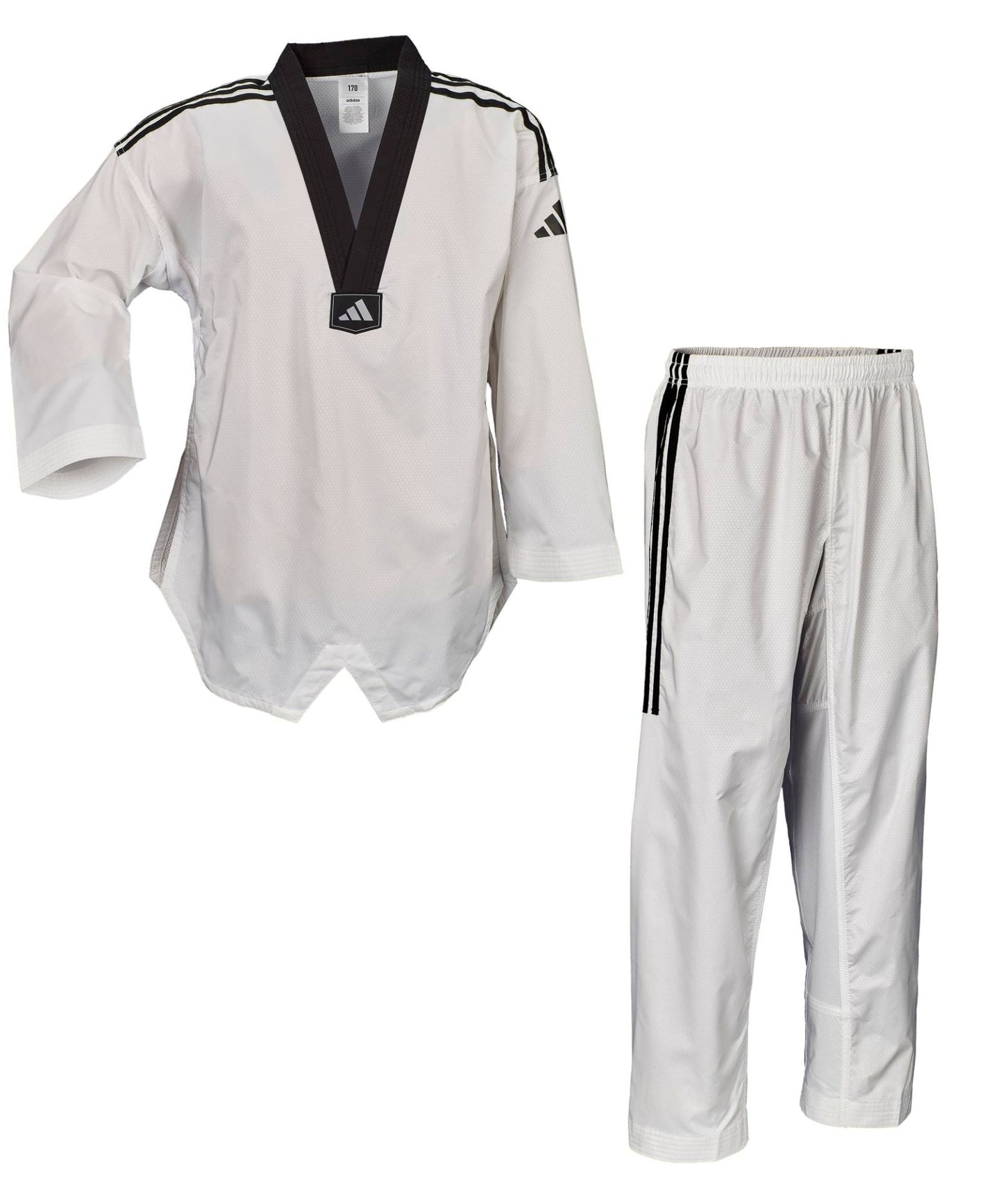 adidas Adi Fighter Elite with Stripes Taekwondo Uniform
