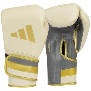 adidas Adispeed 501 Limited Edition Pro Boxing Gloves - Alumina/Grey/Black