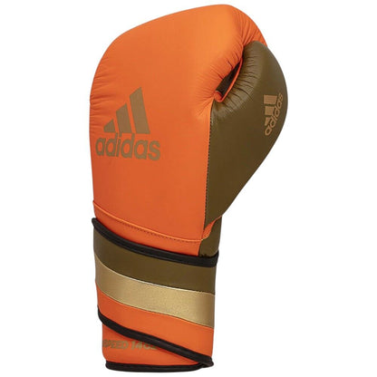 adidas Adispeed 501 Limited Edition Pro Boxing Gloves - Orange/Gold/Black