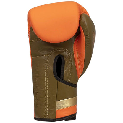 adidas Adispeed 501 Limited Edition Pro Boxing Gloves - Orange/Gold/Black