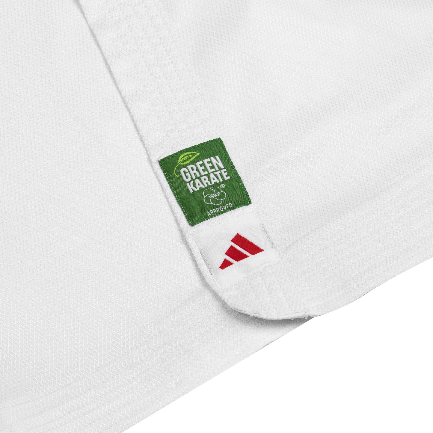 adidas Adilight Primegreen Karate Jacket w/Red Stripes