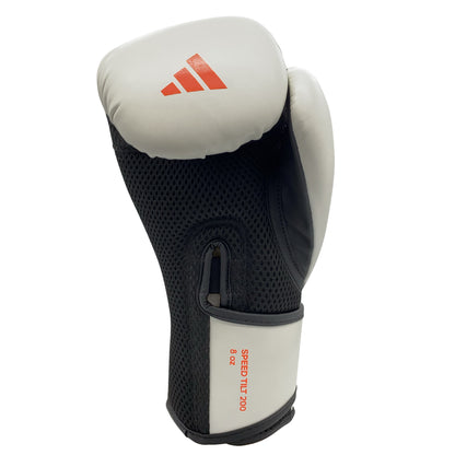 adidas Speed Tilt 200 Gloves - White/Black/Orange