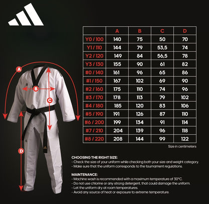 adidas ADI START TKD Uniform - Senior