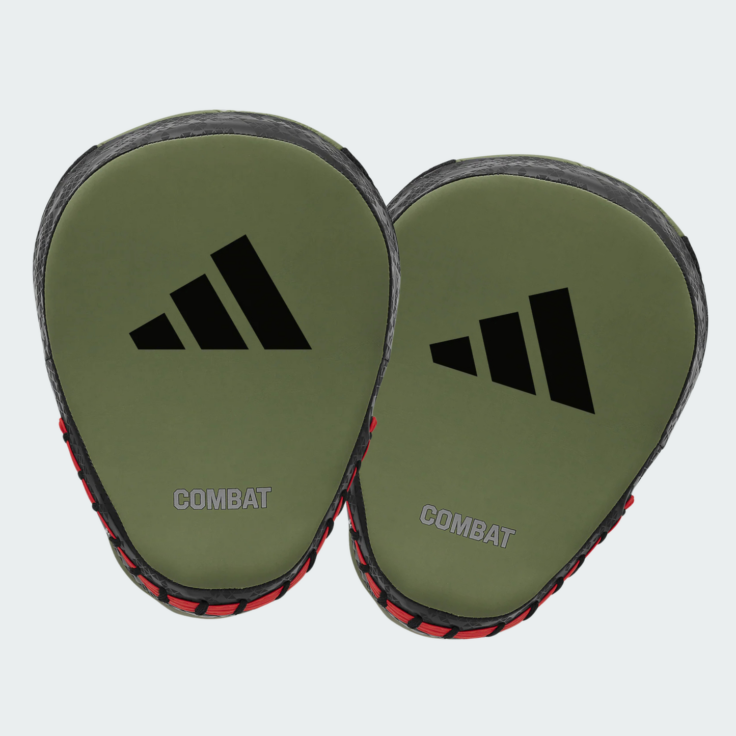 adidas Combat 50 Focus Mitt - Green - PAIR