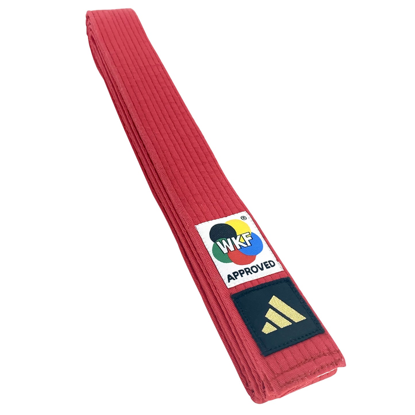 adidas WKF Approved Kata Blue and Red Belts