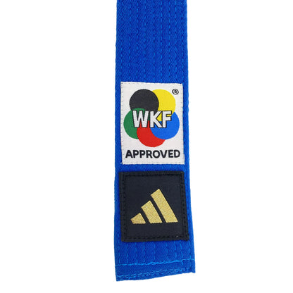 adidas WKF Approved Kata Blue and Red Belts