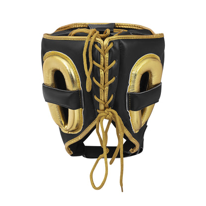 adidas Adistar Pro Head Guard - Black/Gold