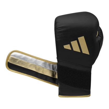 adidas Adispeed 501 Pro Boxing Gloves - Black/Gold