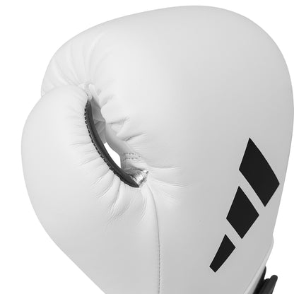 adidas Adispeed 501 Pro Boxing Gloves - White/Black